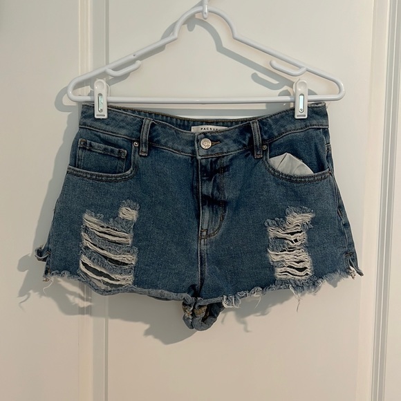 PacSun Pants - Pacsun high rise festival shorts‎ size 28